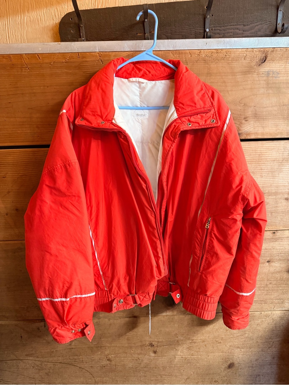 Vintage Bogner Red Ski Jacket